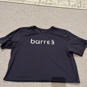 Barre3 slightly cropped tee S
